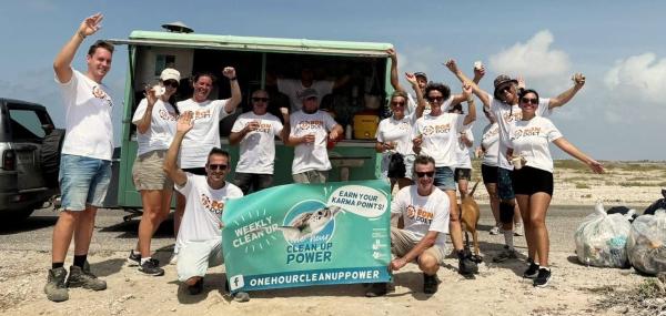 Beach Clean Up – One Hour Clean Up Power Bonaire